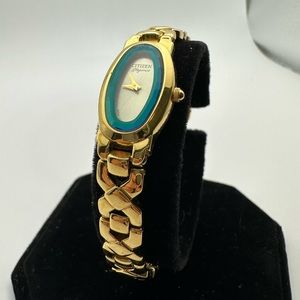 Citizen Elegance Vintage Women’s Quartz Luxury Cocktail Bracelet Formal Watch
